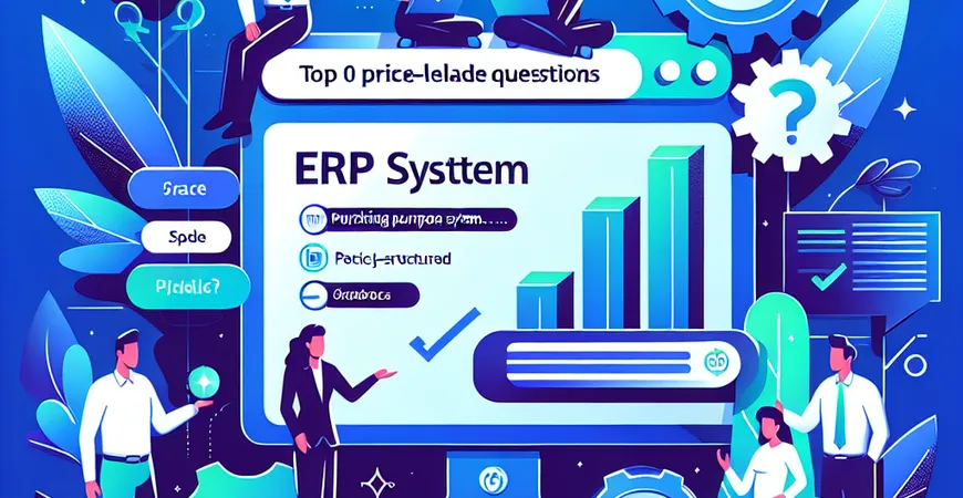 采购 ERP 前必问的 10 个价格相关问题清单